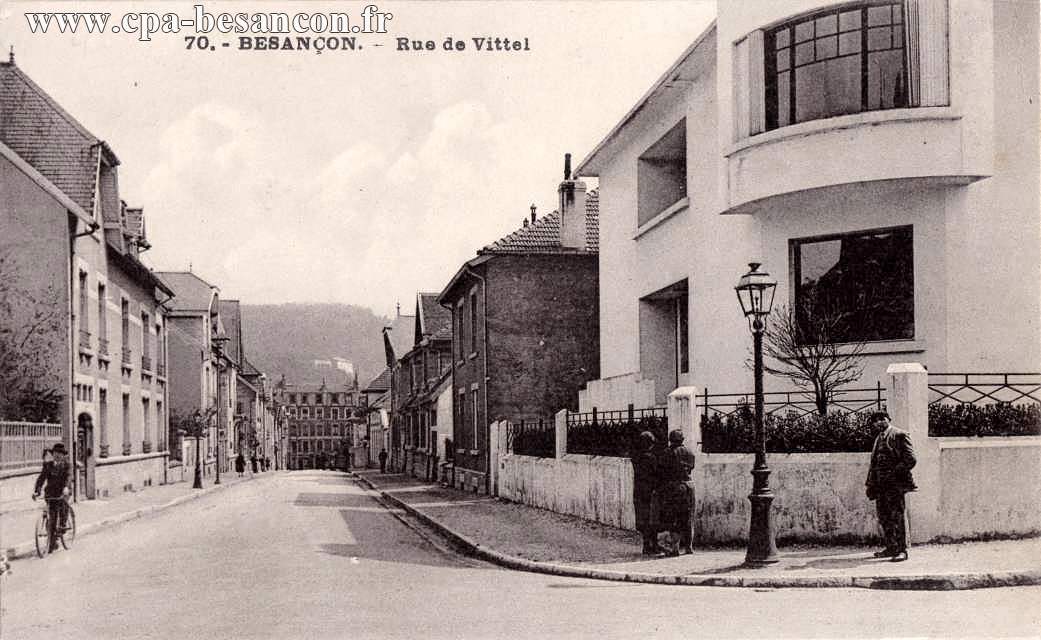 70. - BESANÇON. - Rue de Vittel